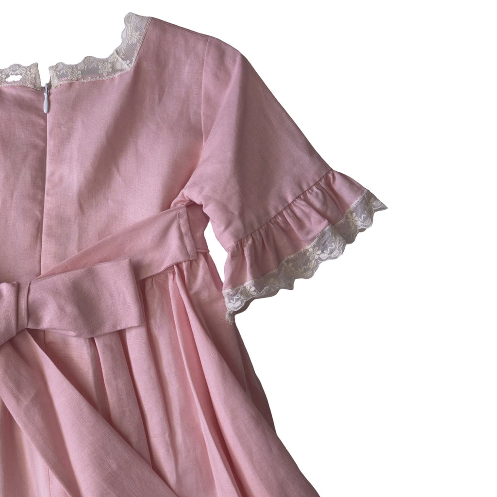 Anacastel Pink Lace Dress – 7T - New - Miena