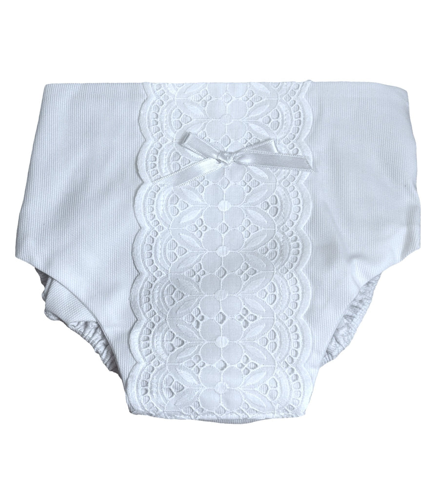Anacastel White Bloomers - 18 Months - New - Miena
