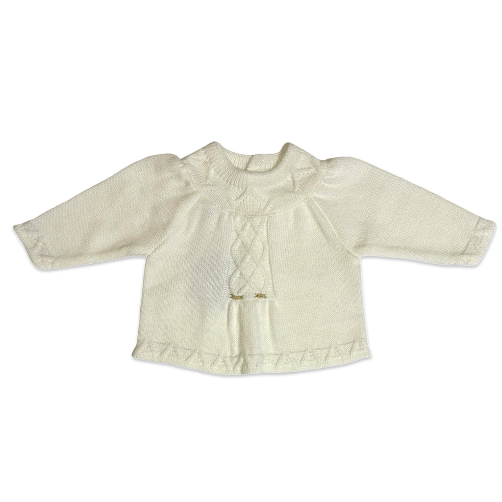 BB Pardos Ivory Knitted Top – 3 Months – New - Miena