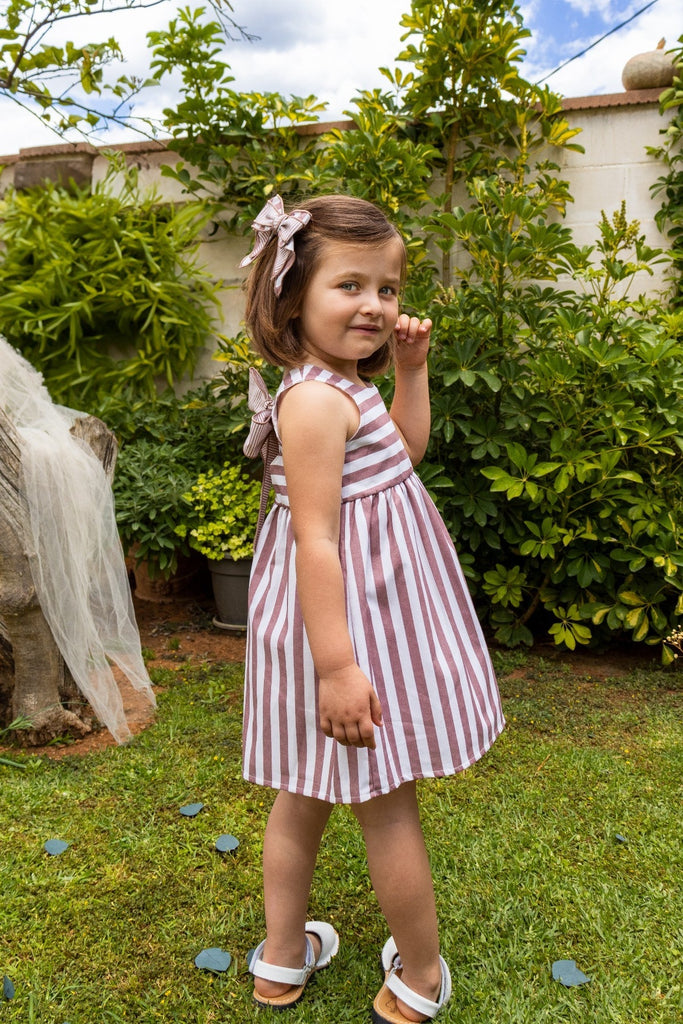 Bósforo Stripe Dress by Calamaro - 24 Months – New - Miena