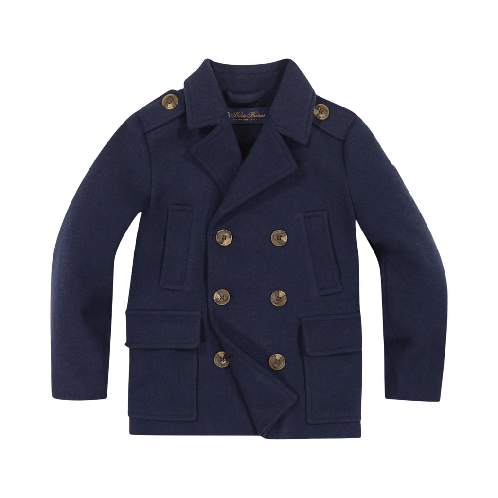 Brooks Brothers Double Breasted Pea Coat – 4T – New - Miena