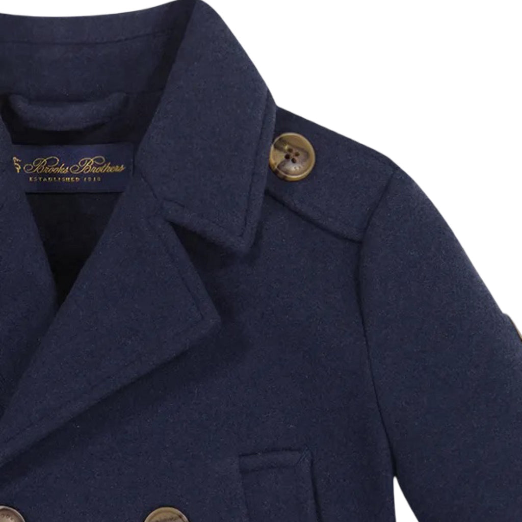 Brooks Brothers Double Breasted Pea Coat – 4T – New - Miena