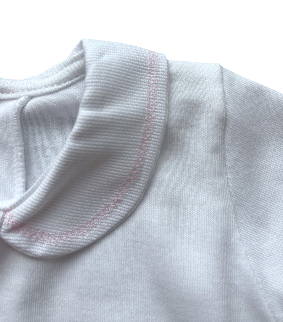 Calamaro Long Sleeve Collared Onesies - 6 and 12 Months - New - Miena