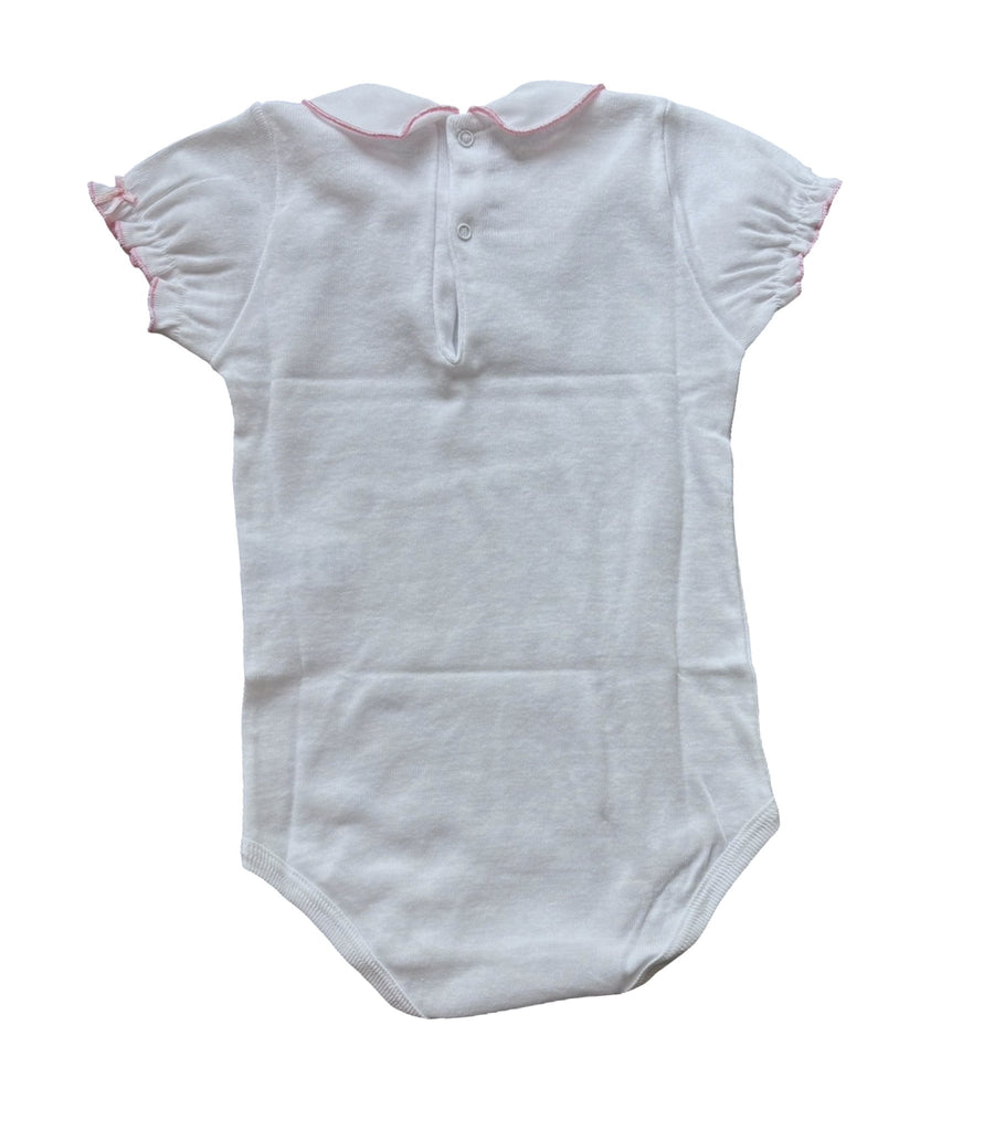 Calamaro Short Sleeve Collared Onesies - 3 - 6 - 12 Months - New - Miena