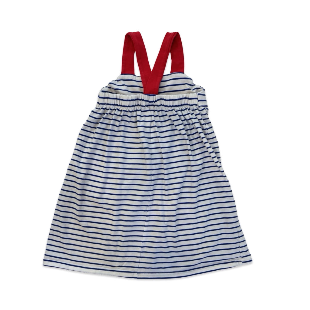Classic Whimsy Stripped Dress – 5T - Miena