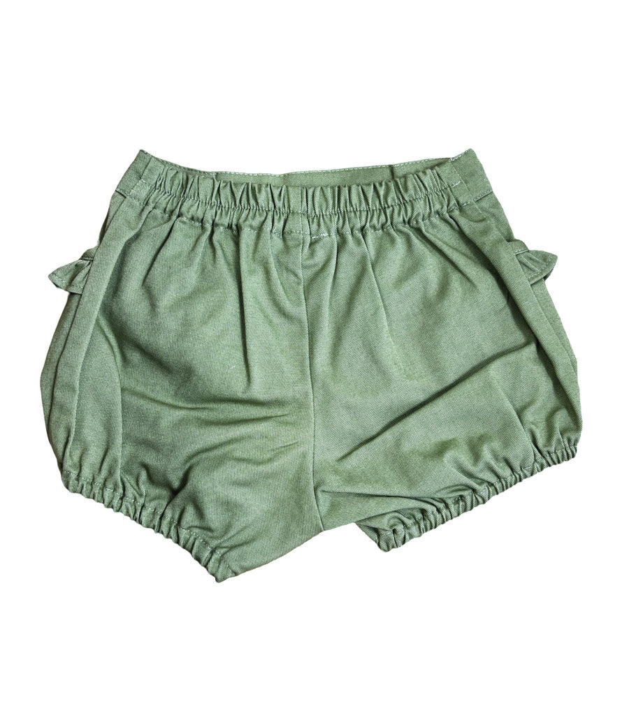Cocote Green Bloomer Shorts - 6 Months - New - Miena