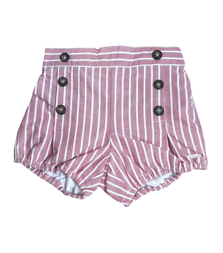 Cocote Stripped Bloomer Shorts - 12 Months - New - Miena