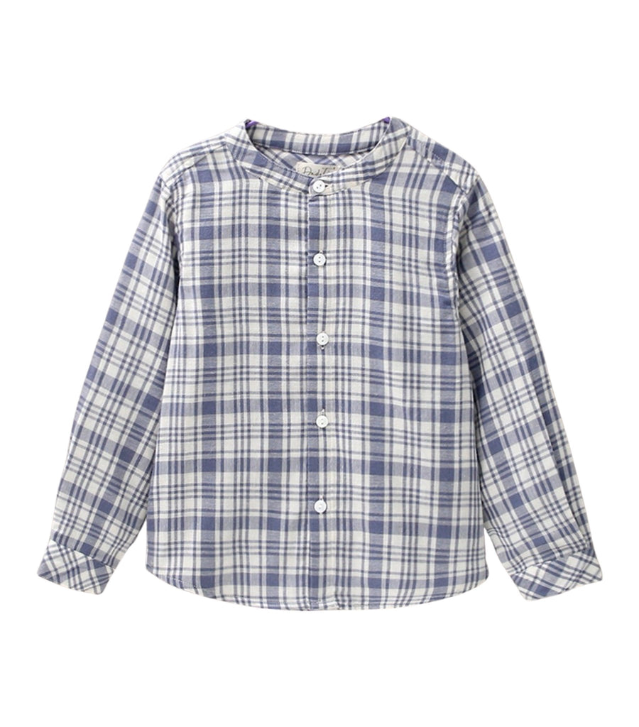 Dadati Blue Peter Pan Collar Shirt - 4T - New - Miena