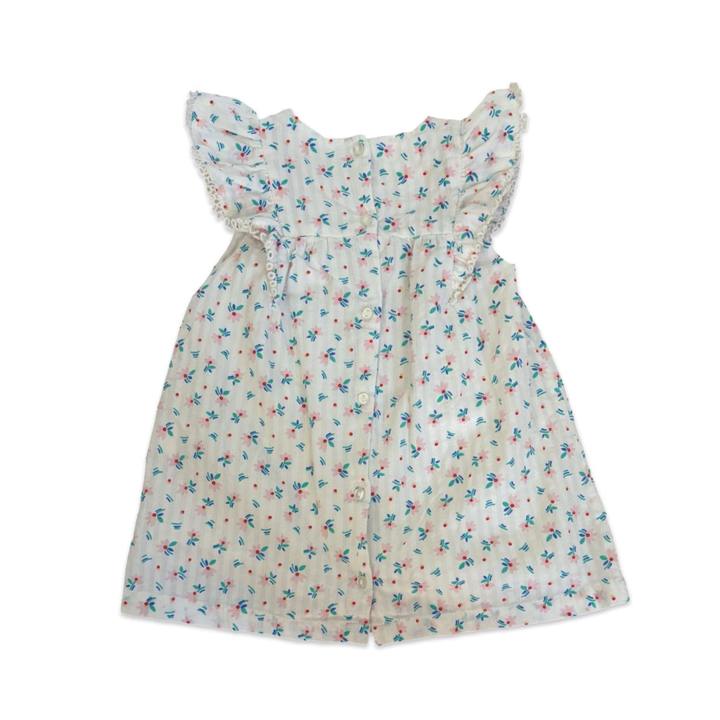 Du Pareil Au Même Ecru Dress – 12 months - Miena