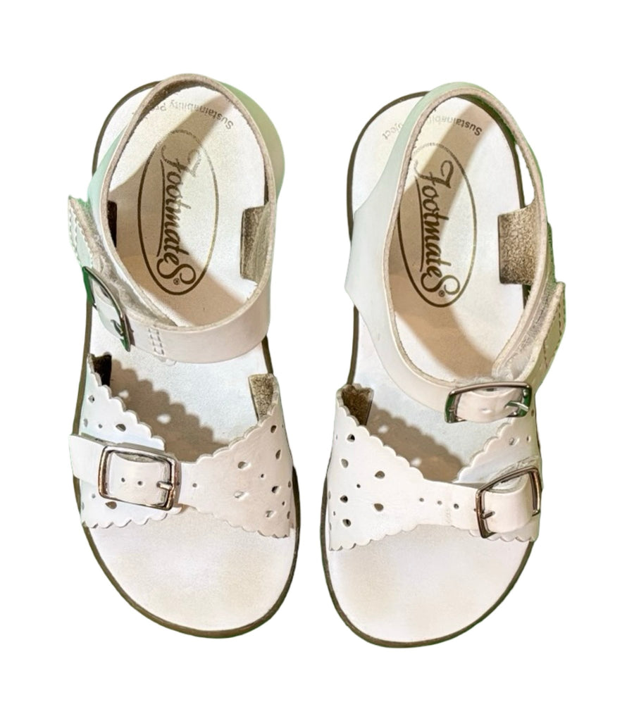 Footmates White Sandals - US 11 - Miena
