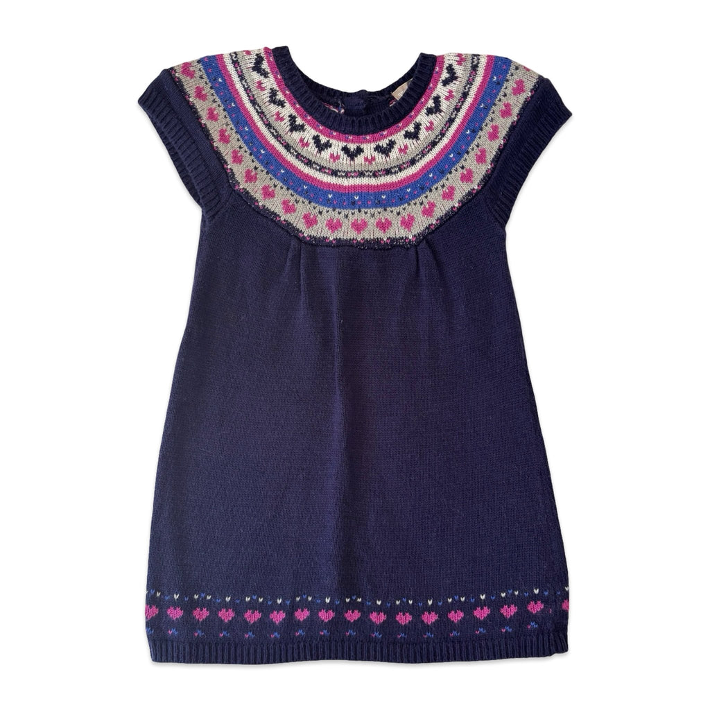 Grain de Blé Sweater Dress – 18 Months - Miena