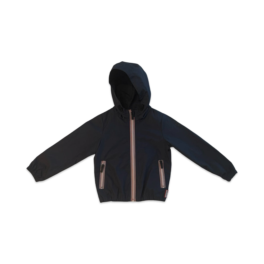 Hunter Navy Blue Packable Rain Jacket - 5 to 6T - Miena