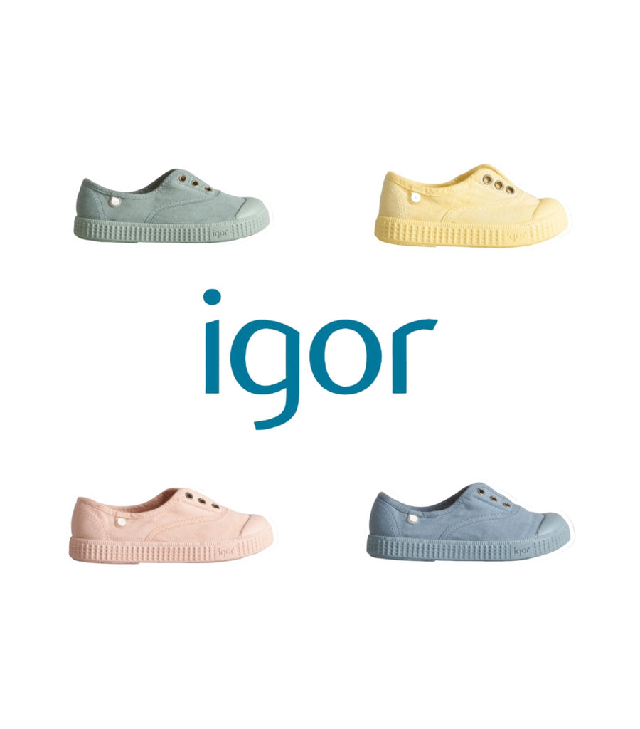Igor Gray Sneakers - US Toddler 9_EU25 - New - Miena