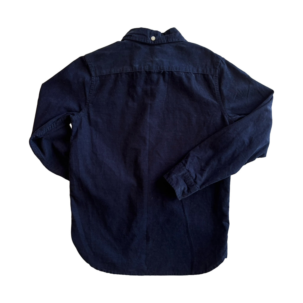Janie and Jack Navy Blue Corduroy Top – 7T - Miena