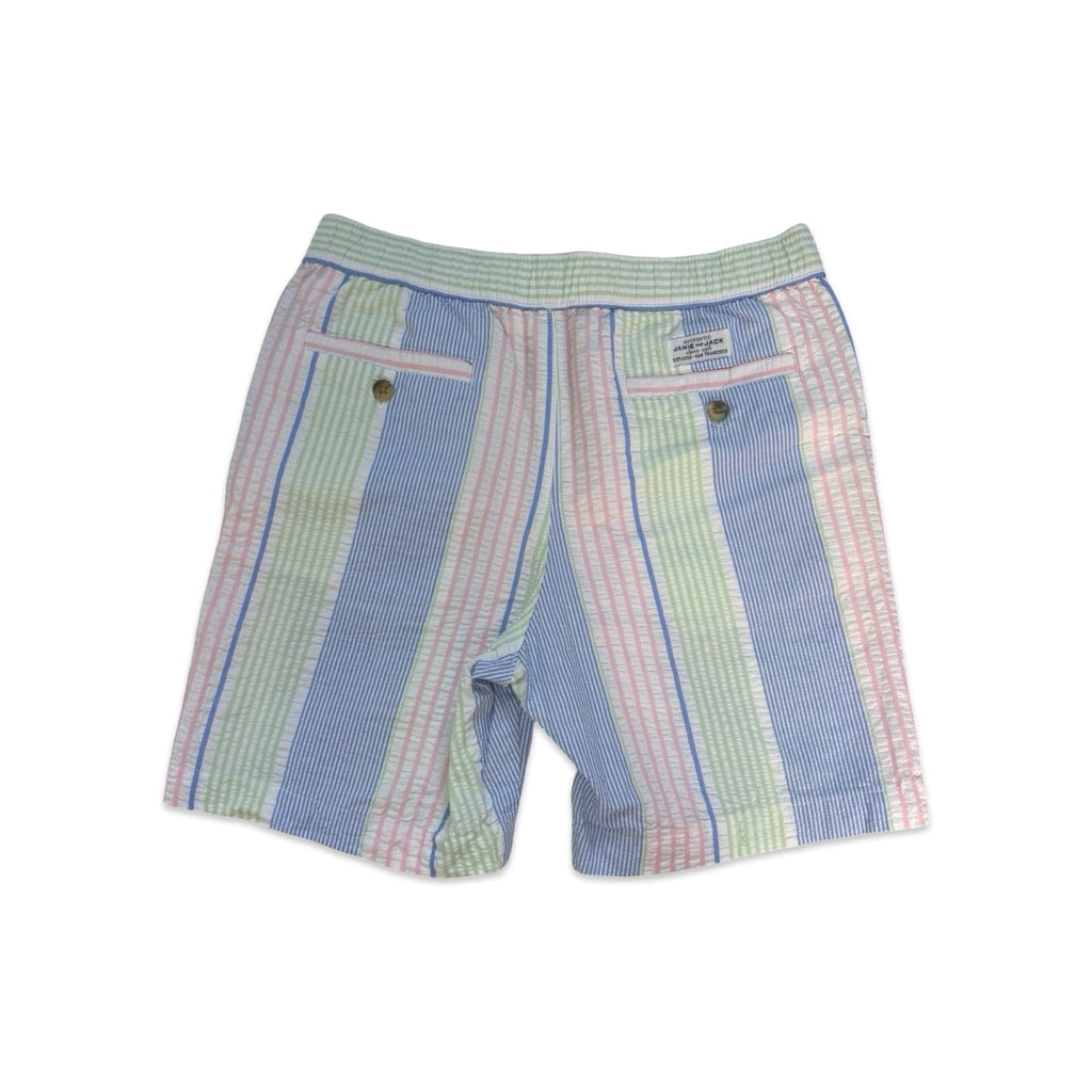 Janie and Jack Seersucker Shorts – 7T - Miena