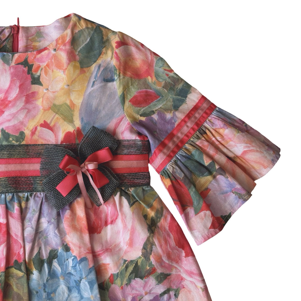 José Varón Floral Dress - 10T – New - Miena