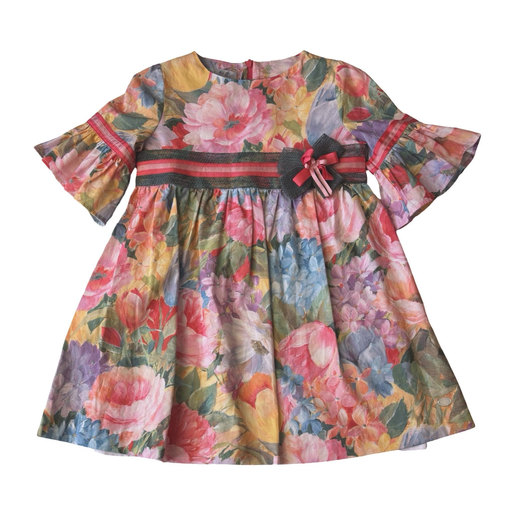 José Varón Floral Dress - 10T – New - Miena