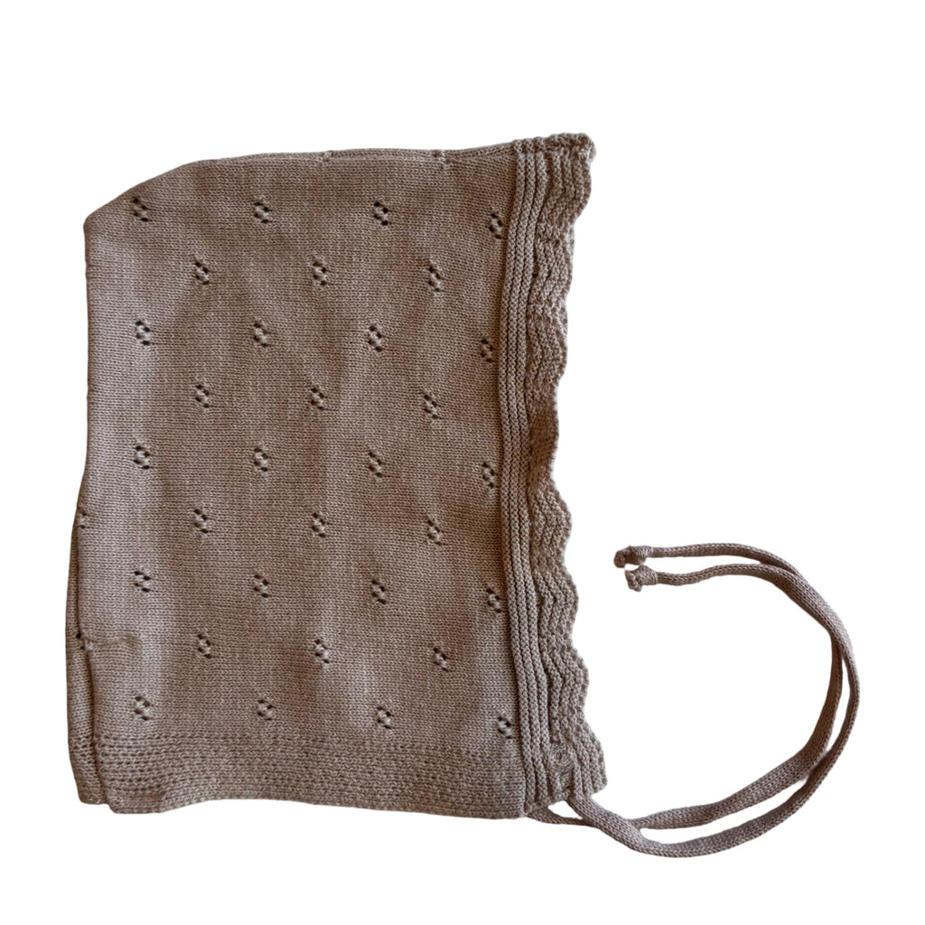 Knitted Bonnet – 3 to 6 Months - Miena
