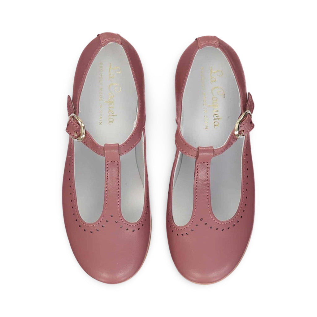 La Coqueta Dusty Pink T - Bar Shoes US Toddler 7_EU23 - Miena