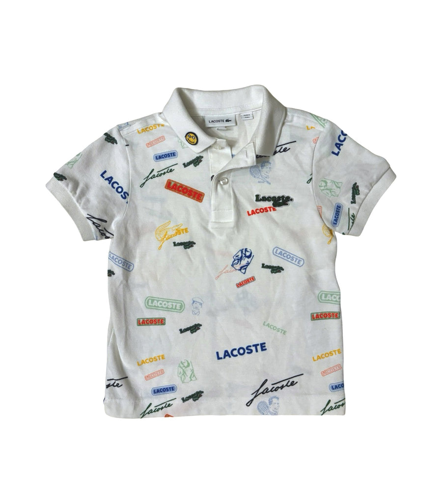 Lacoste Mini Motif Cotton Pique Polo - 4 - Miena