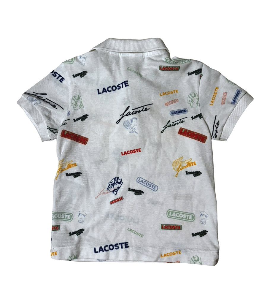 Lacoste Mini Motif Cotton Pique Polo - 4 - Miena