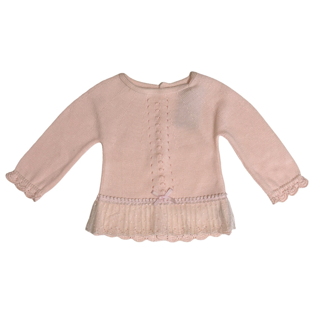 Mac Ilusión Rose Knitted Top – 6 Months – New - Miena
