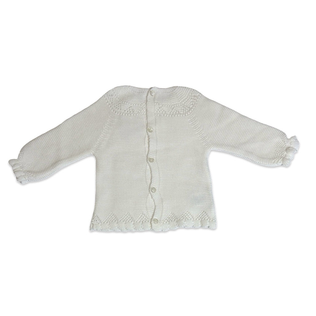 Mac Iusión Knitted Top Ivory – 3 Months – New - Miena