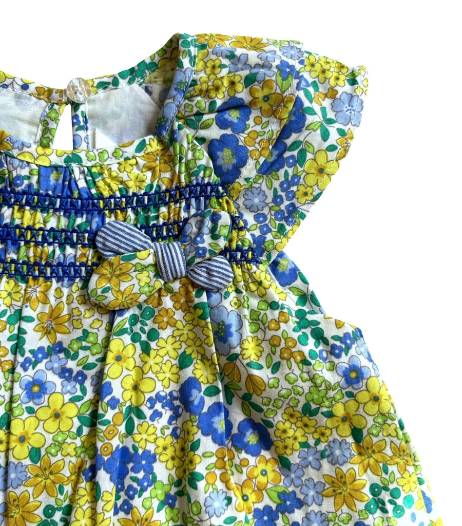Mayoral Dandelion Floral Dress with Bloomers – 4 to 6 Months – New - Miena