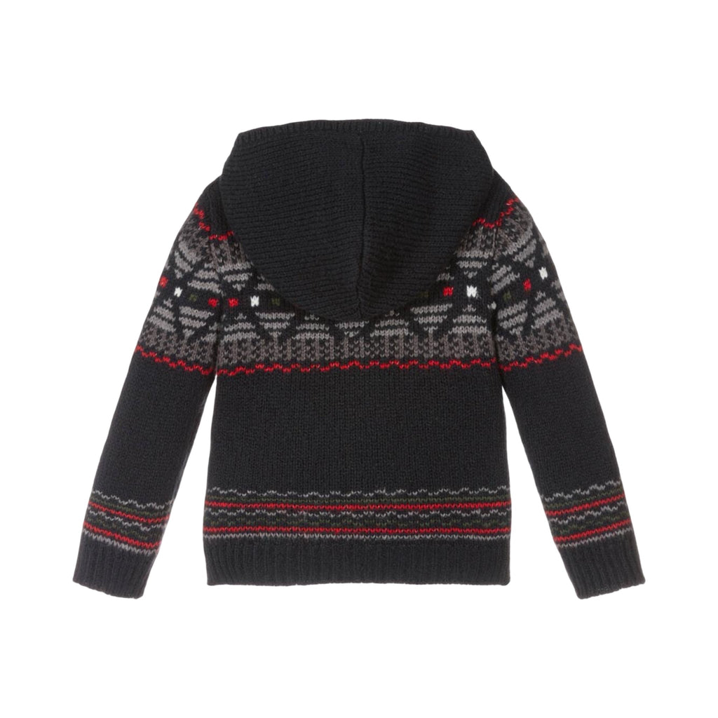 Mayoral Fair Isle Hooded Cardigan - 8T New - Miena