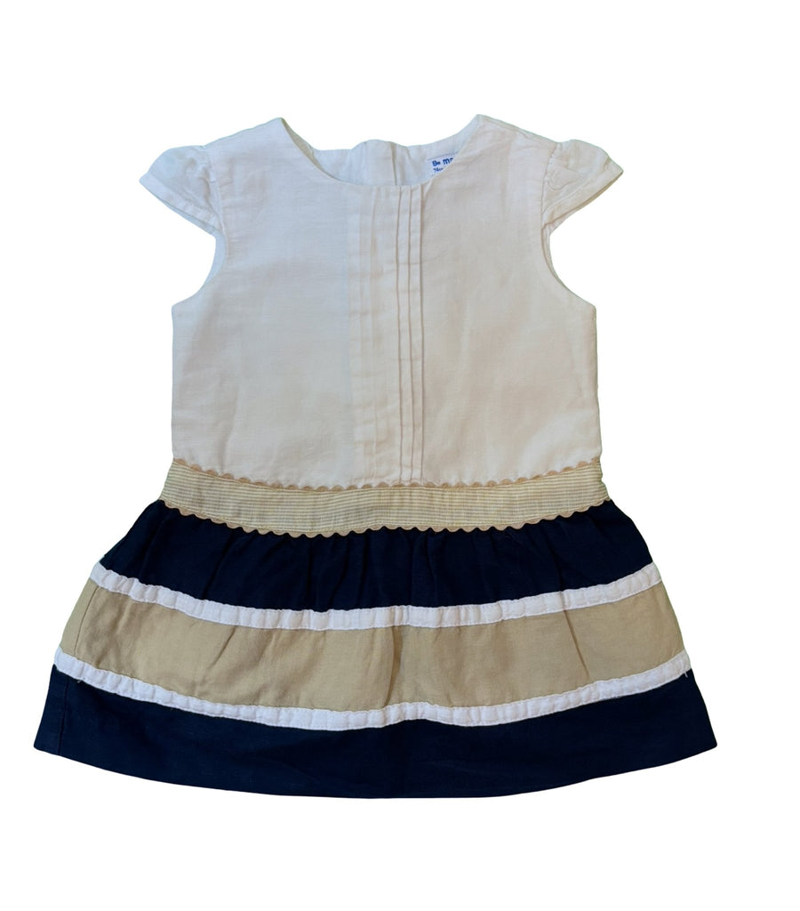 Mayoral Linen Dress - 9 Months - Miena