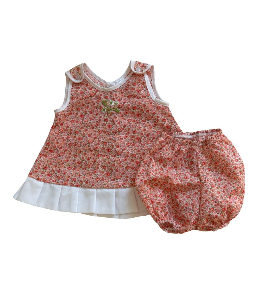 Okey Kids Two - Piece Dress & Bloomers Set - 3 Months - Miena