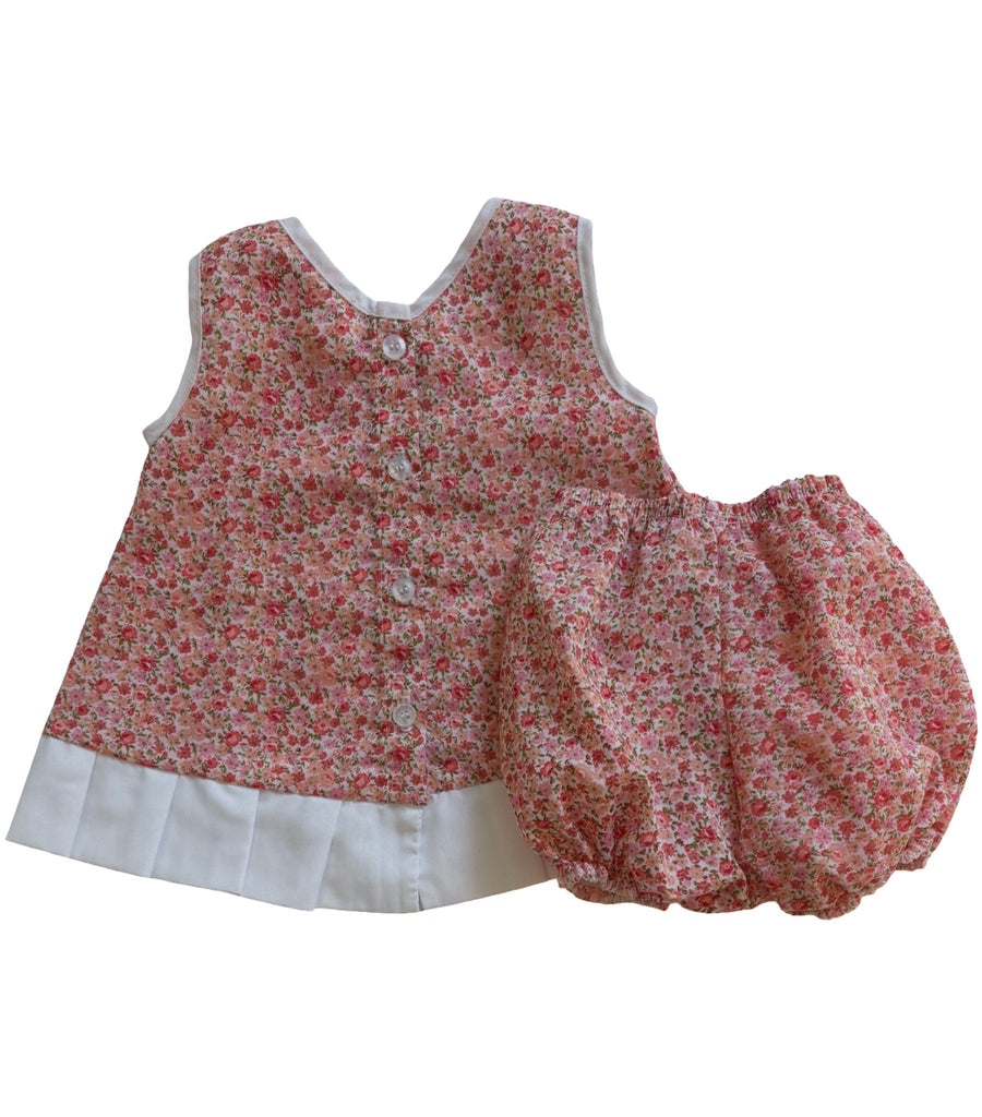 Okey Kids Two - Piece Dress & Bloomers Set - 3 Months - Miena
