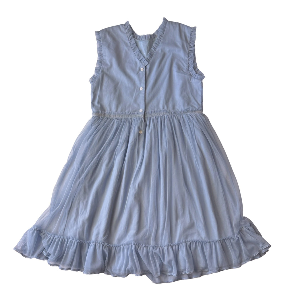Patricia Mendiluce Blue Tulle Dress – 14T – New - Miena