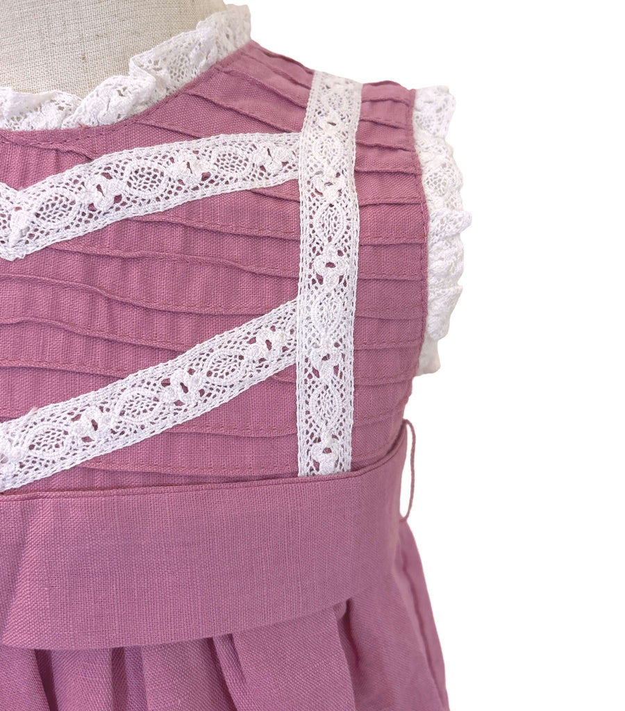 Patricia Mendiluce Rose Dress - 3T - New - Miena