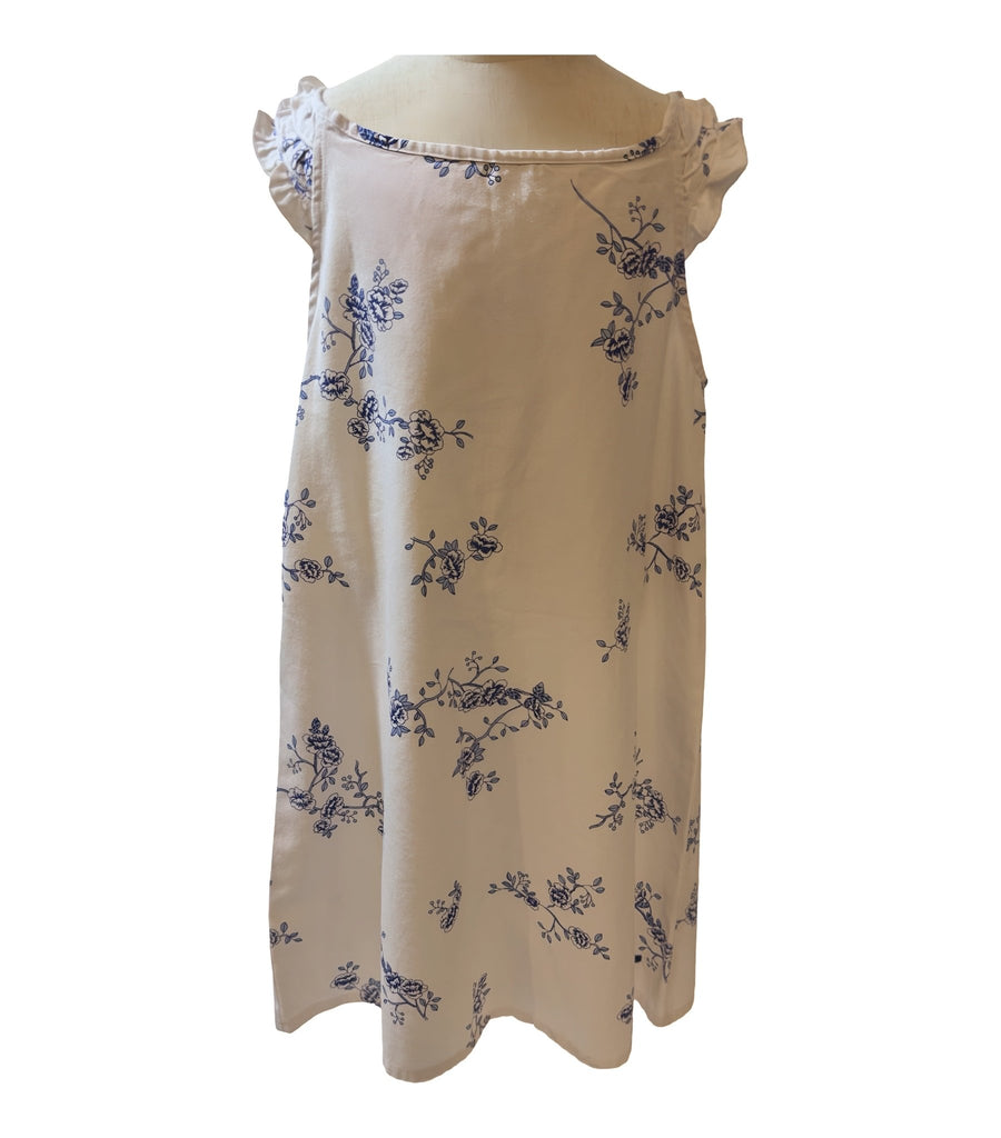 Petite Plume Twill Amelie Nightgown in Indigo - 6T - Miena