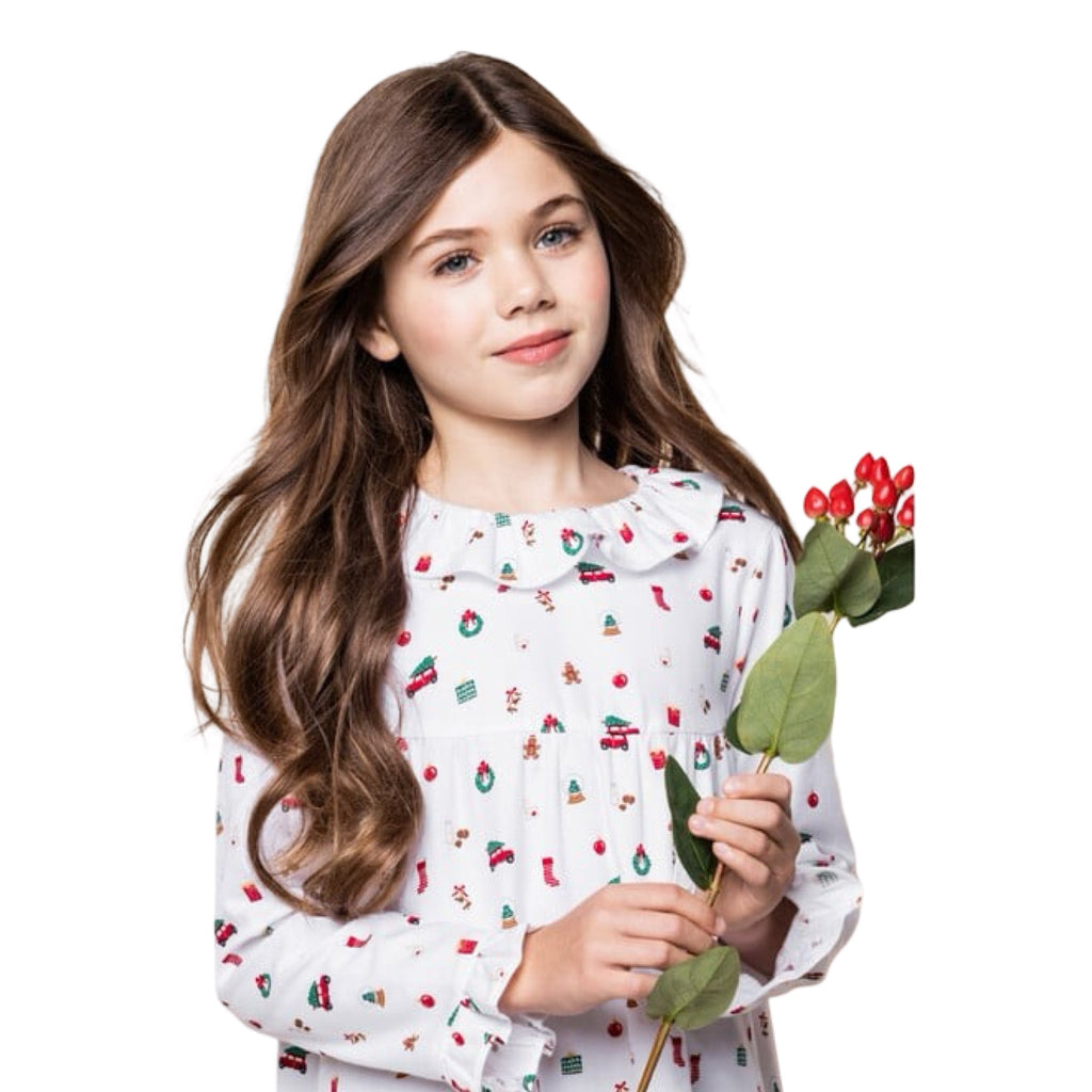 Petite Plume Winter Nostalgia Nightgown – 6T - Miena