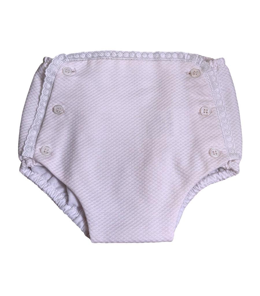 Pique Bloomers Pink - 6 to 9 Months - New - Miena