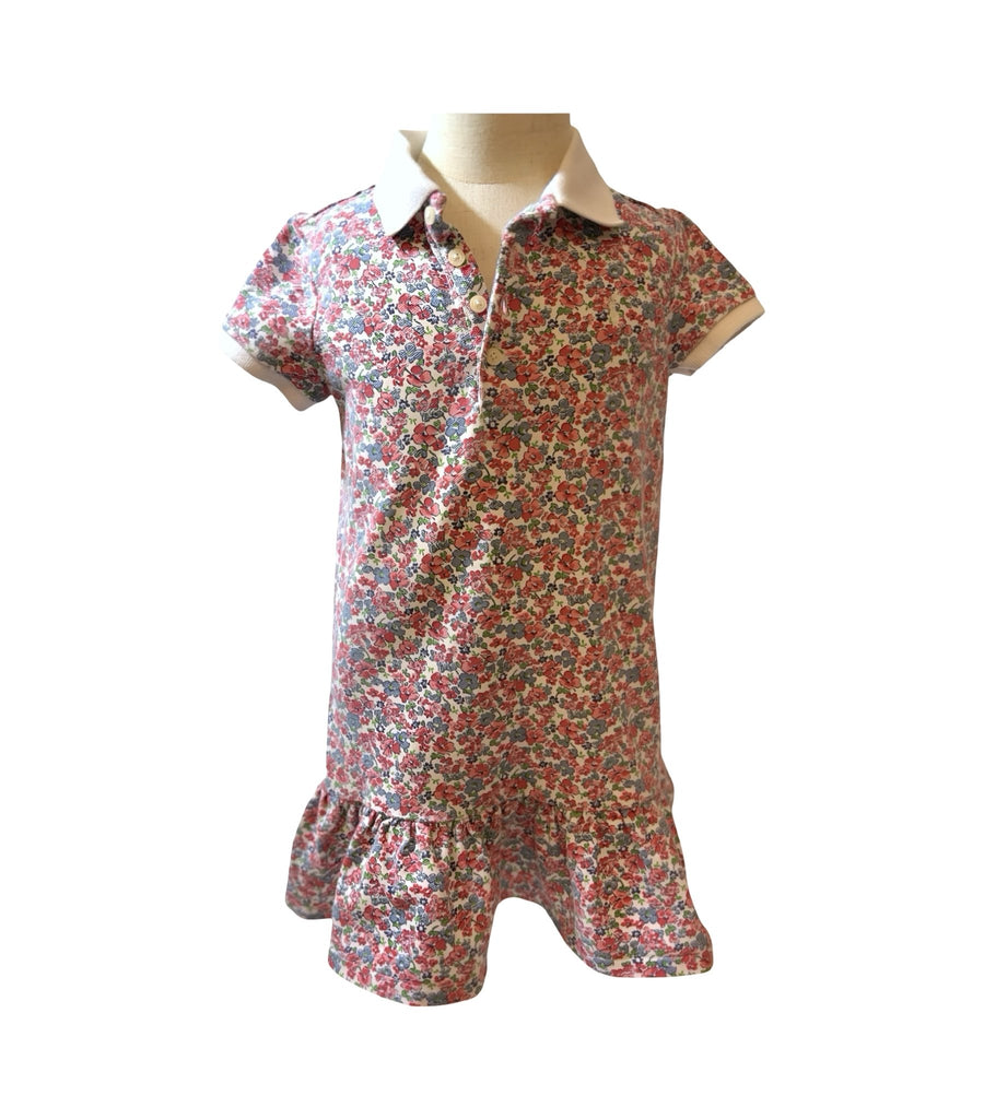 Ralph Lauren Floral Polo Dress - 4T - Miena