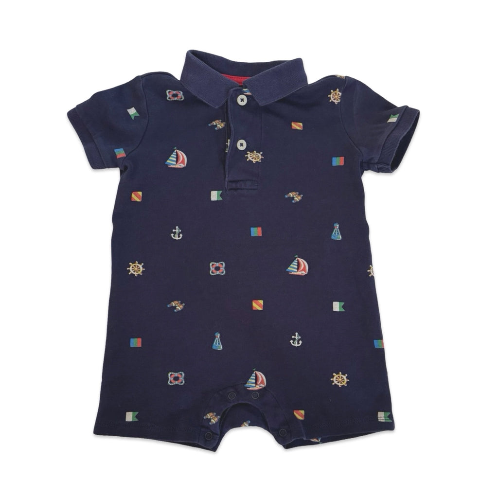 Ralph Lauren Nautical Romper – 12 Months - Miena
