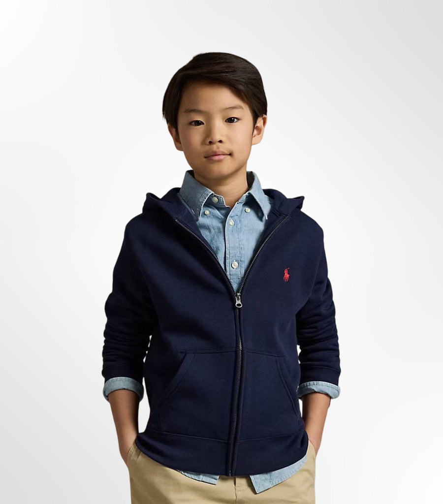 Ralph Lauren Navy Blue Hoodie - 5T - Miena