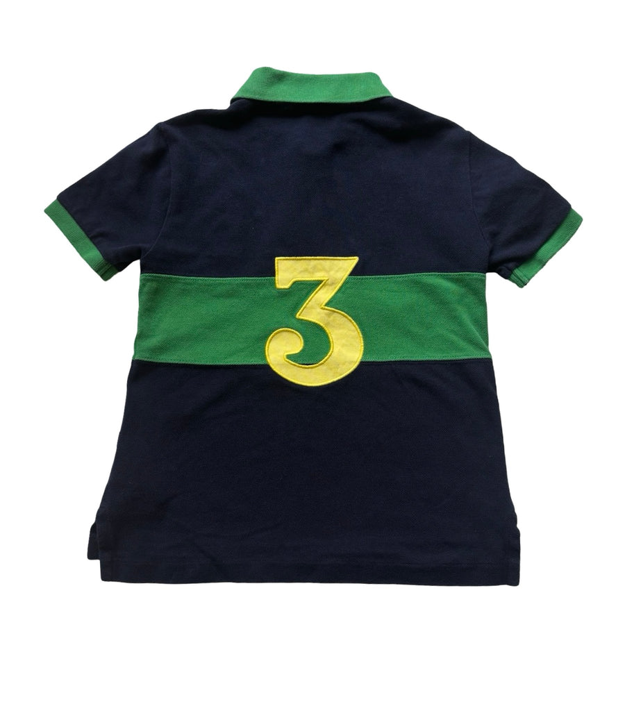 Ralph Lauren Navy Blue Polo Shirt - 5T - Miena