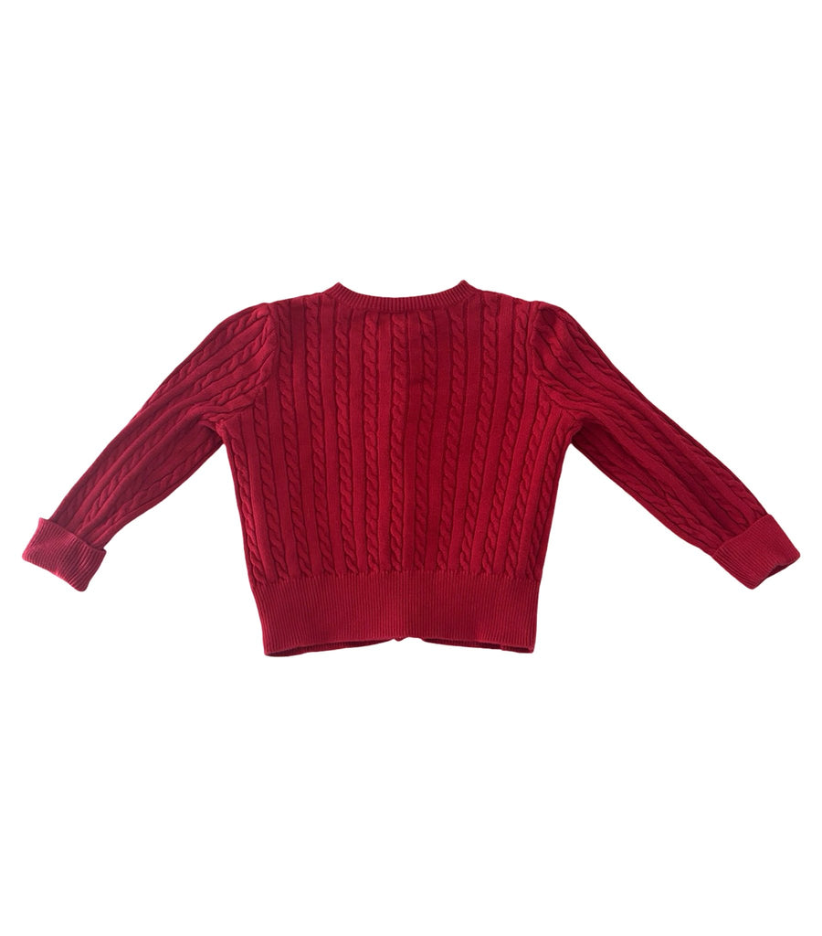 Ralph Lauren Red Cardigan - 24 Months - Miena