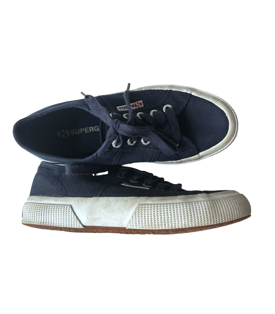 Superga Navy Blue Sneakers US Kids 3.5_EU35 - Miena