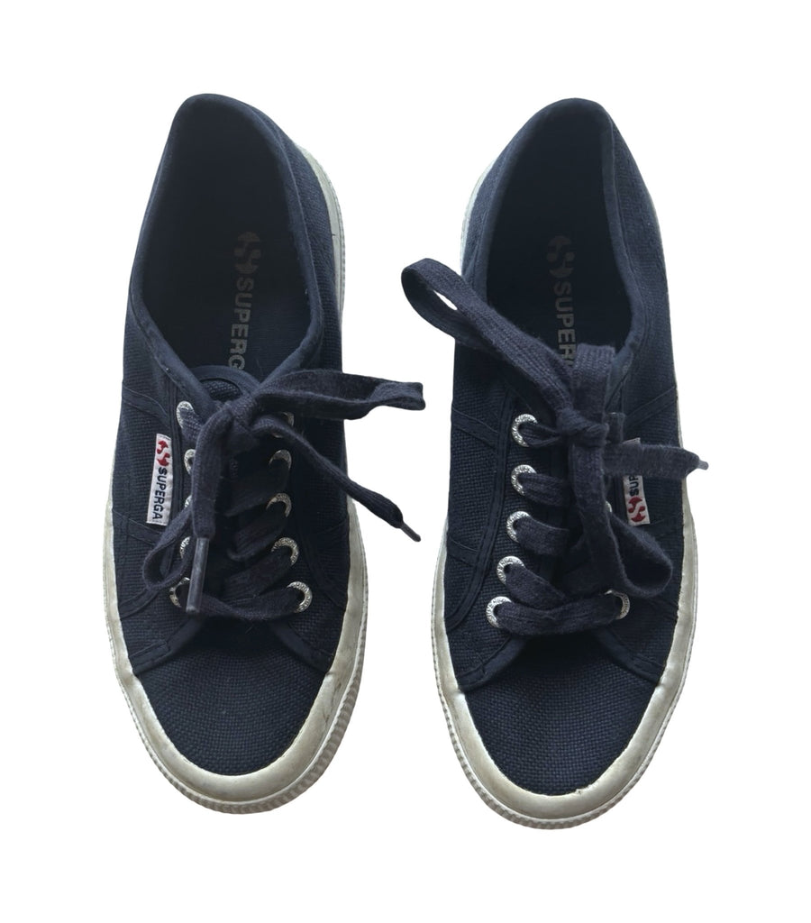 Superga Navy Blue Sneakers US Kids 3.5_EU35 - Miena