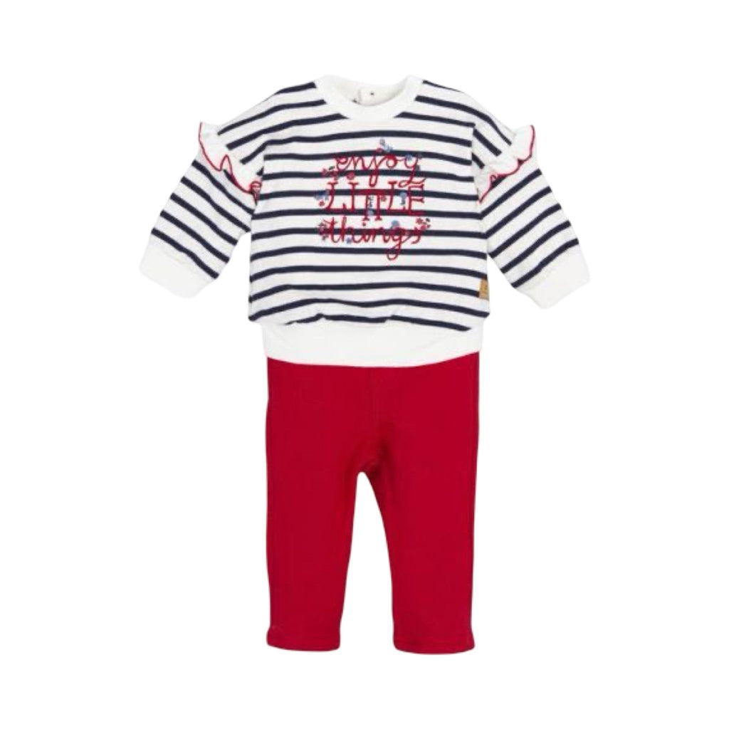 Tutto Piccolo Two - Piece Stripped Set – 4T – New - Miena