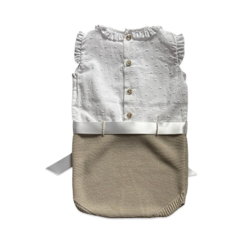 Visi Heritage Ribbon Romper – 6 Months – New - Miena