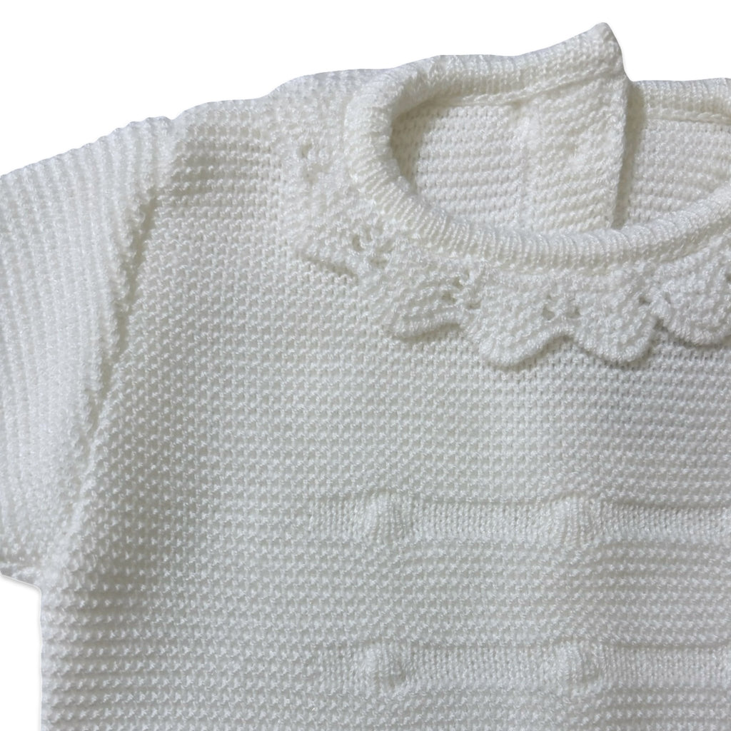 Visi Knitted Top Ivory – 1 Month – New - Miena