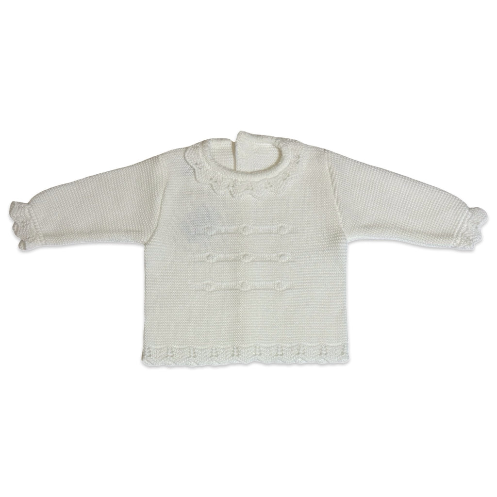 Visi Knitted Top Ivory – 1 Month – New - Miena