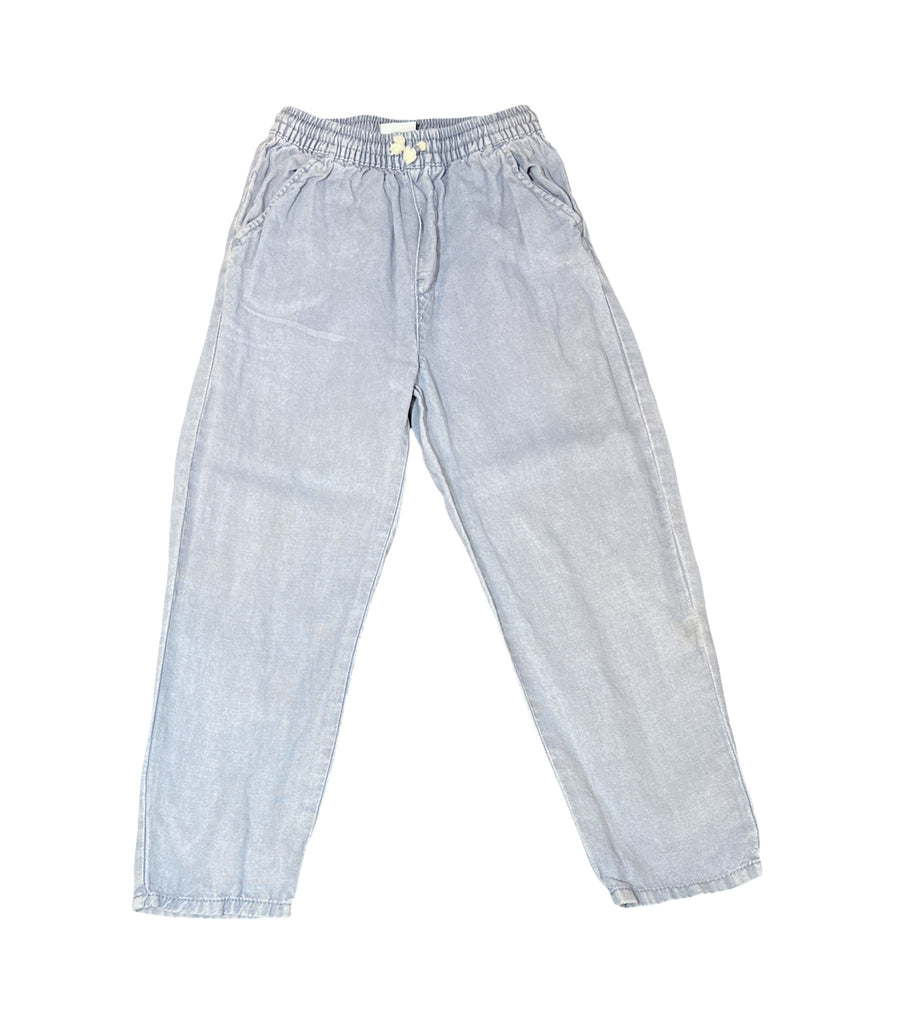 Zara Blue Linen Pants - 5 to 6T - Miena