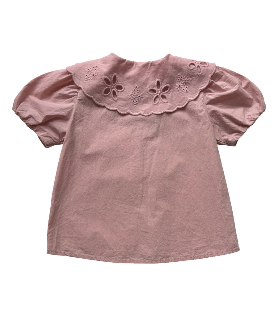 Zara Eyelet Collar Top - 18 to 24 Months - Miena